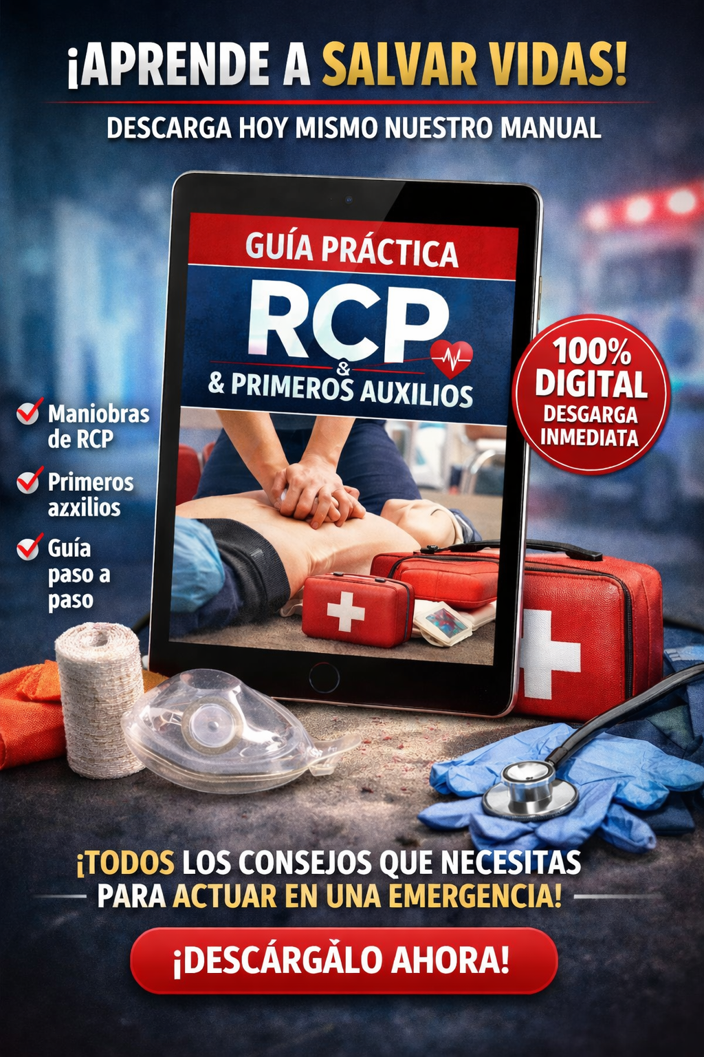 RCP Y PRIMEROS AUXILIOS